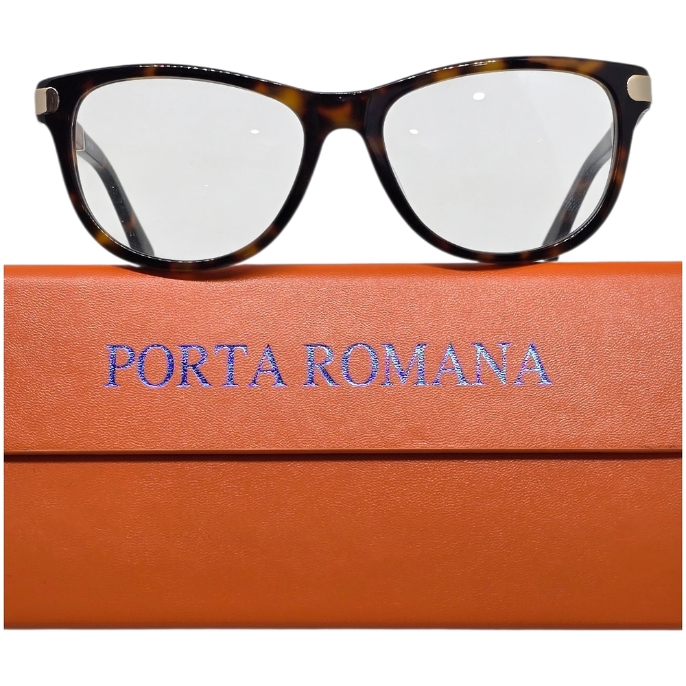 Porta Romana Tortoise Shell Glasses COMBINE WITH WOOD TEMPLES